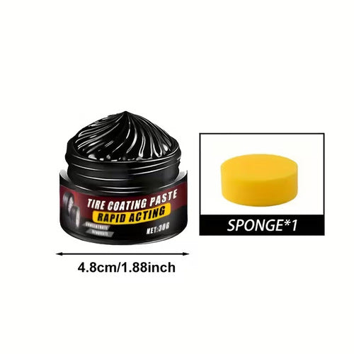 Tire Wax (30g) + Sponge Cleaner