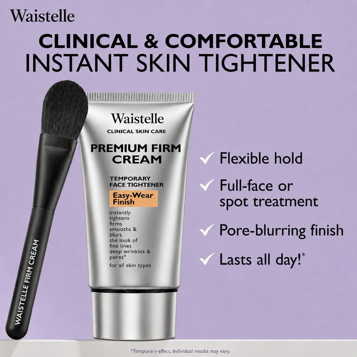 Waistelle® Instant Face Provisional Eye Tightener Easy- Wear Finish